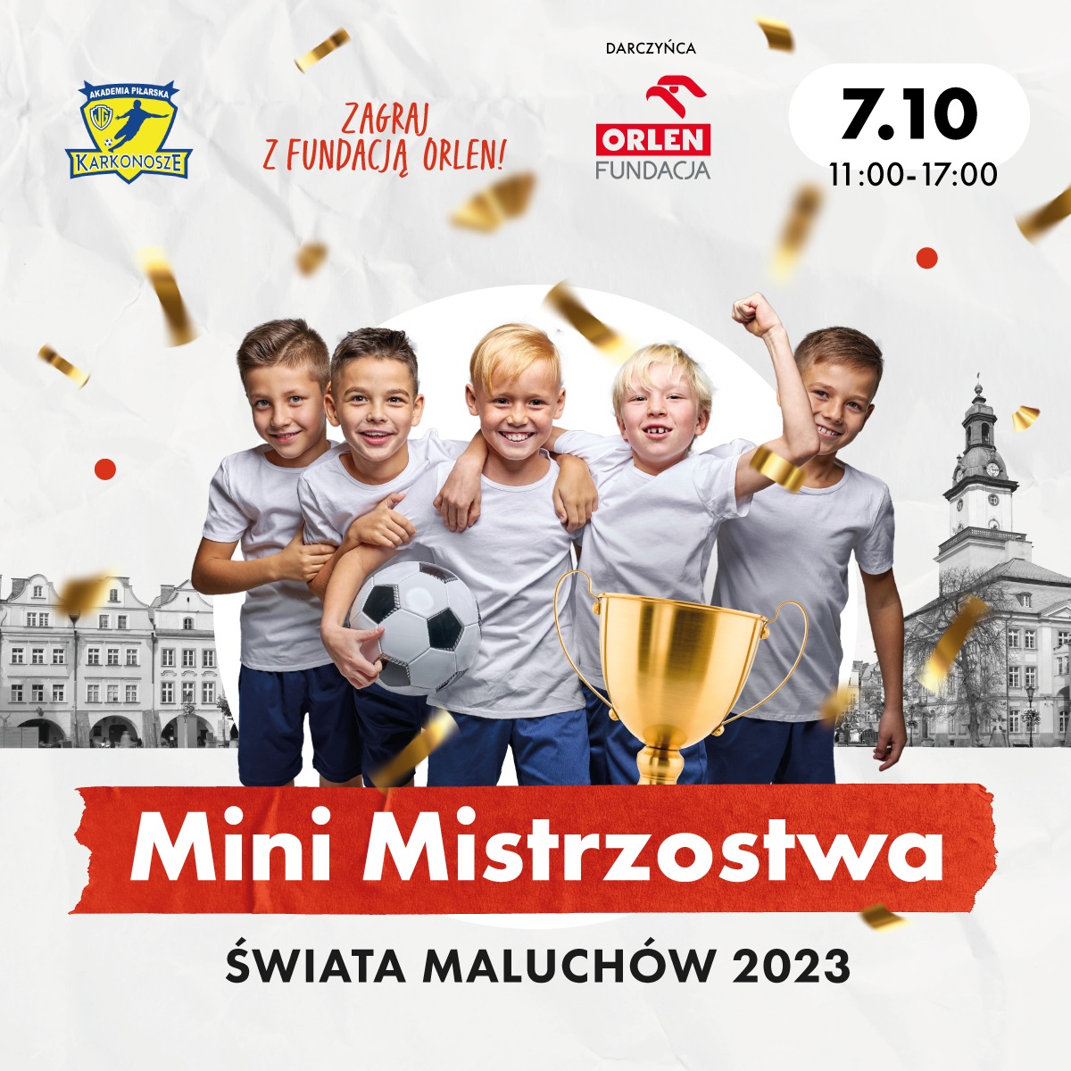 Zapraszamy na Mini Mistrzostwa Świata Maluchów 2023 – Jelenia Góra 07.10.2023r. Galeria Sudecka