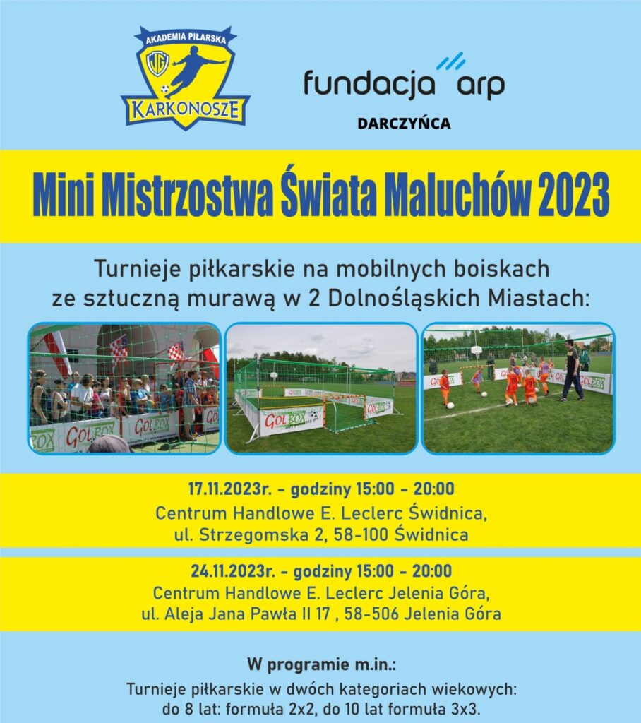Zaproszenie na Mini Mistrzostwa Świata Maluchów 2023